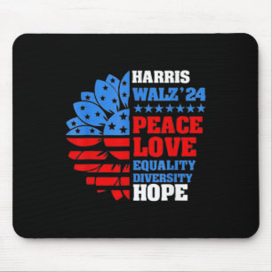 Walz Peace Love Equality Hope Diversity Muismat