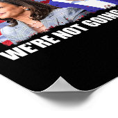 WAlzheimer 2024 Kamala Harris eerste Vrouw preside Poster (Hoek)