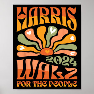 WAlzheimer 2024 Verkiezing President Kamala Harris Poster