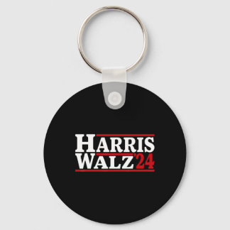 WAlzheimer 24 Verkiezing Kamala Harris Tim Waltz 2 Sleutelhanger
