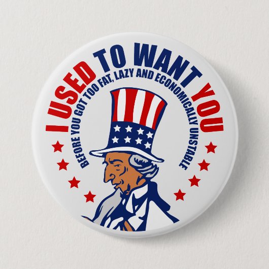 Wam, bam, bedankt Sam! Ronde Button 7,6 Cm (Voorkant)