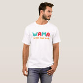 WAMA-kleurenShirt T-shirt (Voorkant volledig)