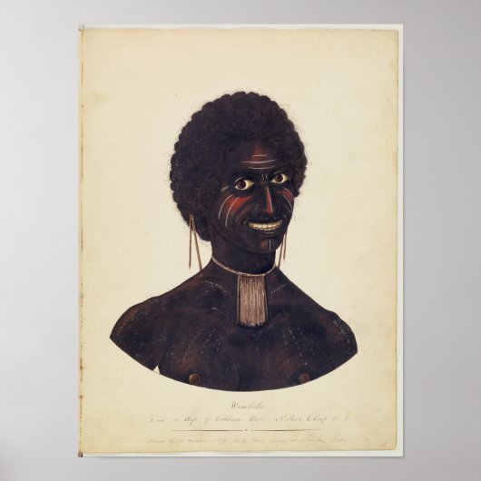 Wambela, echtgenote van Cobbawn Wogi, geboren oppe Poster (Voorkant)