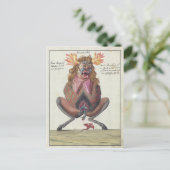 Wamidal demon briefkaart (Staand voorkant)