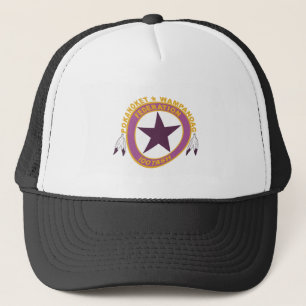 Wampanoag Stam Vlag Hoed Trucker Pet