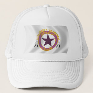 Wampanoag Stam Vlag Hoed Trucker Pet