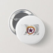 Wampanoag Stam Vlag Knop Ronde Button 5,7 Cm (Voorkant /achterkant)