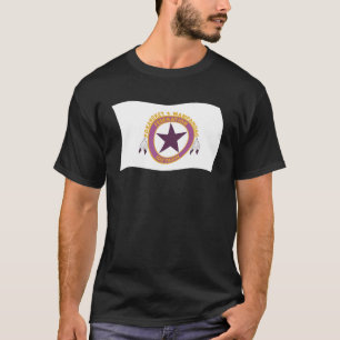 Wampanoag Stam Vlag Shirt