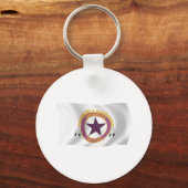 Wampanoag Stam Vlag Sleutelhanger (Voorkant)