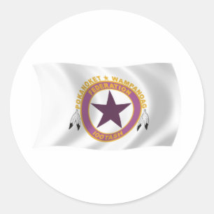 Wampanoag Stam Vlag Sticker
