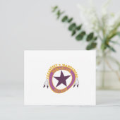 Wampanoag Tribe Flag Briefkaart (Staand voorkant)