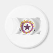 Wampanoag Tribe Flag Magnet (Voorkant)