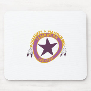 Wampanoag Tribe Flag Mousepad Muismat