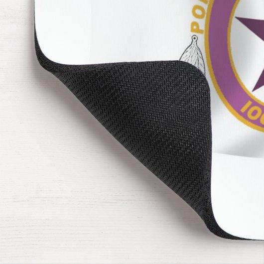 Wampanoag Tribe Flag Mousepad Muismat (Hoek)