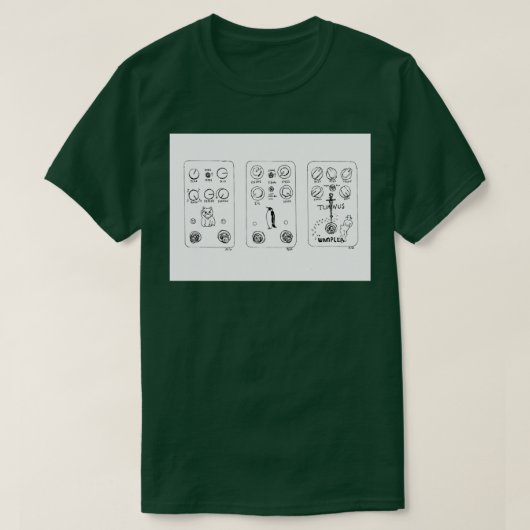 Wampler JHS Pedals T-shirt (Design voorkant)