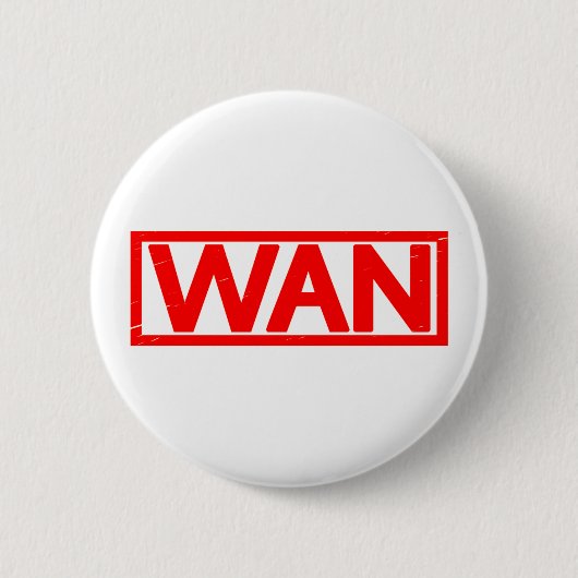 Wan Stamp Ronde Button 5,7 Cm (Voorkant)