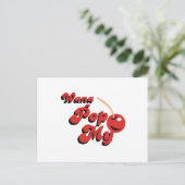 Wana Pop Mijn Cheery Briefkaart (Staand voorkant)