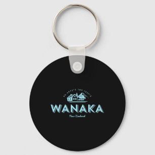 Wanaka bergvakantie skiën Nieuw-Zeeland Sleutelhanger