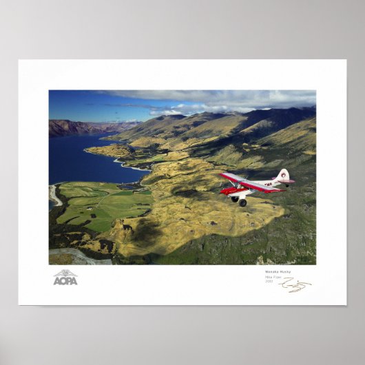 Wanaka Husky Gallery Poster (Voorkant)