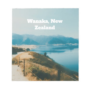 Wanaka-meer, Zuidereiland, Nieuw-Zeeland Notitieblok