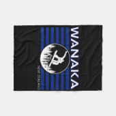 Wanaka New Zealand Snowboarding New Zealander Snow Fleece Deken (Voorkant (Horizontaal))