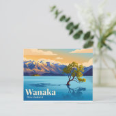 Wanaka Nieuw-Zeeland Briefkaart (Staand voorkant)