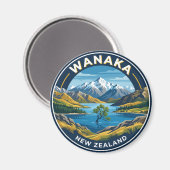 Wanaka Nieuw-Zeeland Magneet (Voorkant / Achterkant)