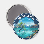 Wanaka Nieuw-Zeeland Magneet (Voorkant / Achterkant)