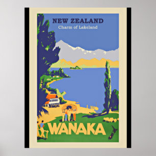 Wanaka, Nieuw-Zeeland Poster