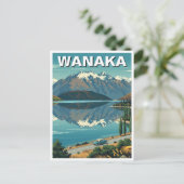 Wanaka Nieuw-Zeeland Reizen Briefkaart (Staand voorkant)