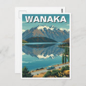  Wanaka Nieuw-Zeeland Reizen Briefkaart (Voorkant / Achterkant)
