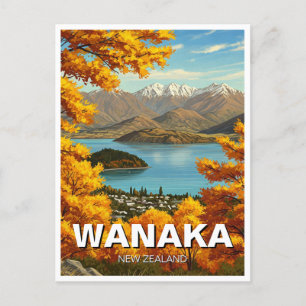 Wanaka Nieuw-Zeeland Reizen Briefkaart