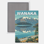  Wanaka Nieuw-Zeeland Reizen Magneet (Voorkant / Achterkant)