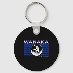 Wanaka Nieuw-Zeeland Snowboarden Nieuw-Zeelander S Sleutelhanger