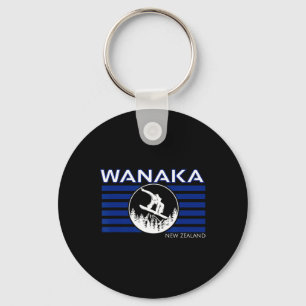 Wanaka Nieuw-Zeeland Snowboarden Nieuw-Zeelander S Sleutelhanger