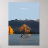 Wanaka, Nieuw-Zeelands reiswerk Poster (Voorkant)