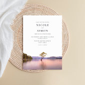 Wanaka Tree Waterverf Landschapsbruiloft Kaart