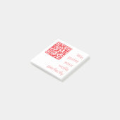 Wand muurschilder winkelbord  post-it® notes (Schuin)