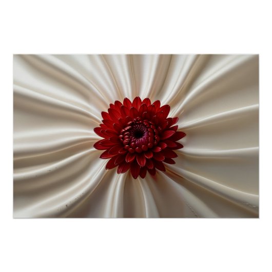 Wand poster met Japanase Kleuren Ontwerp (Voorkant)