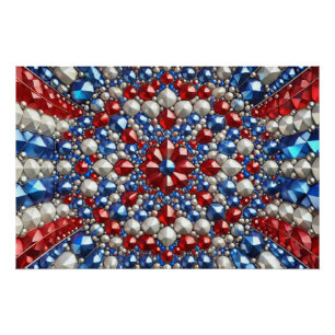 Wand poster met Nederland Kleuren Design