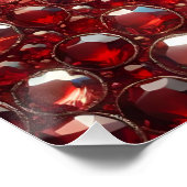 Wand poster met Turks Kleuren Design (Hoek)