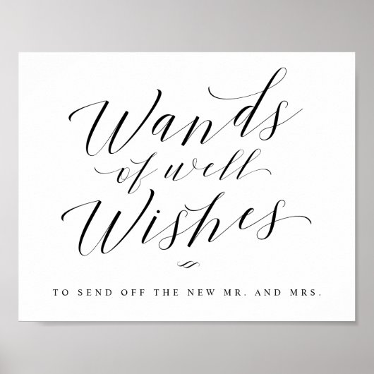 Wand Streamers sturen het signaal af voor calligra Poster (Voorkant)