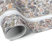 Wand van betonkegel cadeaupapier (Rol Hoek)