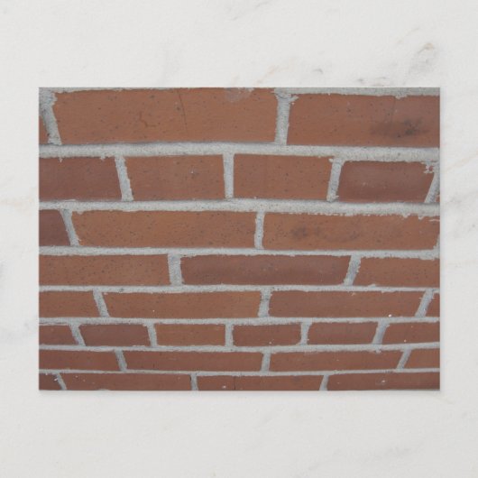 Wand van het Briefkaart van Bricks (Voorkant)