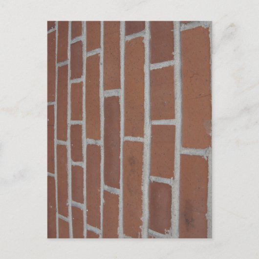 Wand van het Briefkaart van Bricks (Voorkant)