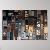 Wand van luidsprekers poster (Voorkant)