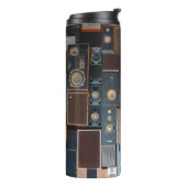 Wand van luidsprekers thermosbeker (Gedraaid links)