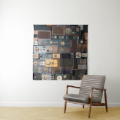 Wand van luidsprekers wandkleed (In Situ (horizontaal))