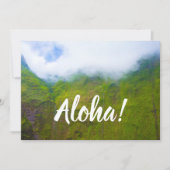 Wand van tranen, Mount Waialeale, Kauai, Hawaii Kaart (Voorkant)