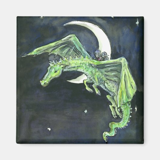 Wand van Wisteria - Magnet (Voorkant)